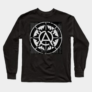 Disrocker Crust Punk Traveller Anarchy 'A' #2 Long Sleeve T-Shirt